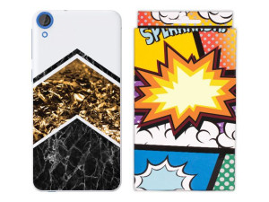 Etui Do Htc Desire 820 Case Kreatui Marmur + Folia