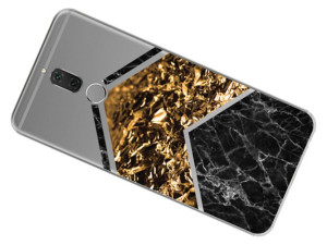 Huawei Mate 10 Lite Etui Marmur Nadruk Kreatui Tył
