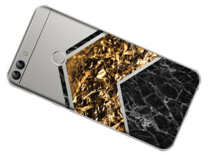 Huawei P Smart Etui Marmur Nadruk Kreatui Obudowa