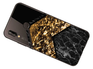 Huawei P20 Lite Etui Marmur Nadruk Kreatui Obudowa