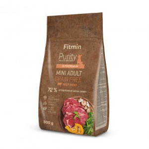 FITMIN Purity GF Adult Mini Beef - sucha karma dla psów dorosłych ras małyc