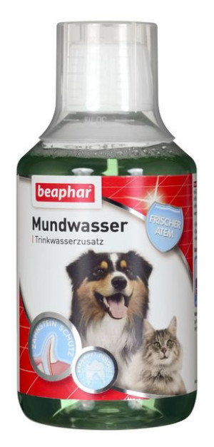 Beaphar płyn do pielęgnacji jamy ustnej i zębów dla psa i kota 250ml