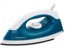 Żelazko turystyczne Esperanza Smoother EHI001 (1200W  kolor niebieski)