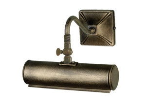 Lampa obrazowa PICTURE LIGHT PL1/10 BLK/GOLD - Elstead Lighting