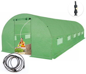 Zestaw Tunel Foliowy 3x8m + System Zraszający 10m