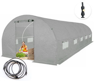 Zestaw Tunel Foliowy 3x8m + System Zraszający 6m
