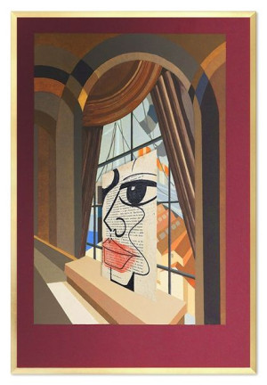  Obraz sztuka współczesna reprodukcja 63x93cm
