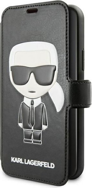 Etui Karl Lagerfeld KLFLBKSN65FIKPUBK Apple iPhone 11 Pro Max czarny/black