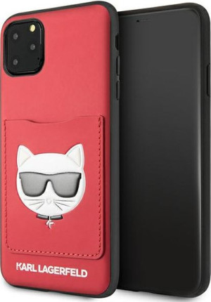 Etui Karl Lagerfeld KLHCN65CSKCRE Apple iPhone 11 Pro Max hardcase czerwony