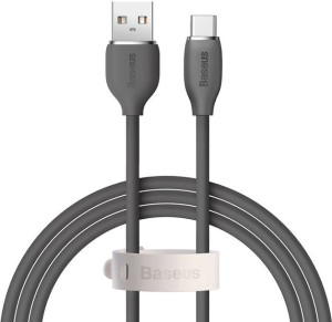 Kabel USB do USB-C Baseus Jelly, 100W, 2m (czarny)