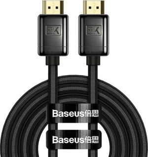 Kabel HDMI 2.1 Baseus High Definition Series, 8K 60Hz, 3D, HDR, 48Gbps, 1m
