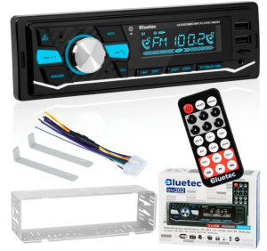 Radio Samochodowe Bluetec Multicolor Bluetooth Usb