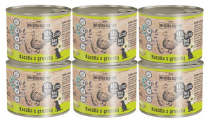 Wiejska Zagroda | Puszka 200g - Kaczka z gruszką 6x200g