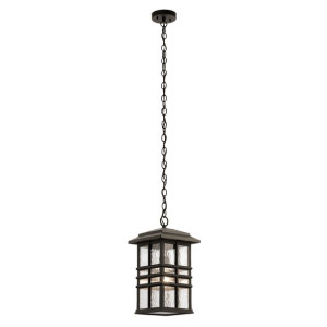 Beacon Square lampa wisząca IP44 brązowa KL-BEACON-SQUARE8-OZ - Kichler