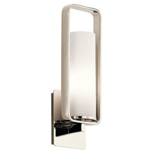 City Loft kinkiet 1 punktowy chrom KL-CITY-LOFT1 - Kichler