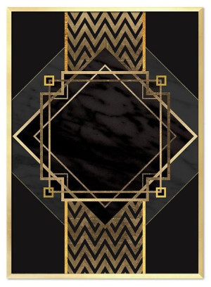  Obraz do wnętrz w stylu Art Deco 53x73cm