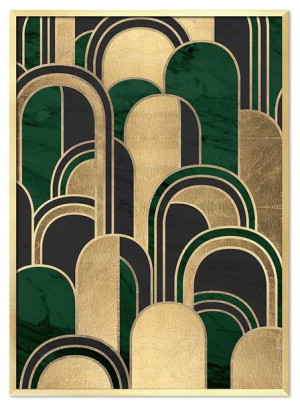  Obraz do wnętrz w stylu Art Deco 53x73cm