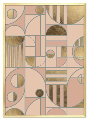  Obraz do wnętrz w stylu Art Deco 53x73cm