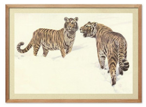  Obraz do wnętrz w stylu kolonialnym 53x73cm