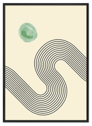 Obraz do wnętrz minimalistycznych 53x73cm