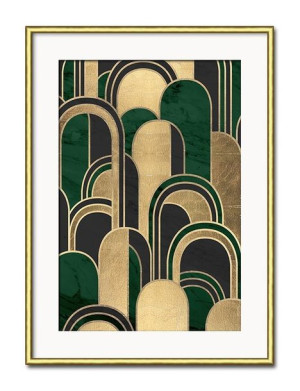  Obraz do wnętrz w stylu Art Deco 31x41cm