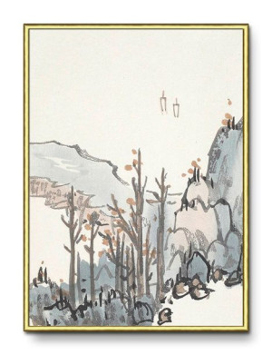  Obraz do wnętrz w stylu Orientu 31x41cm