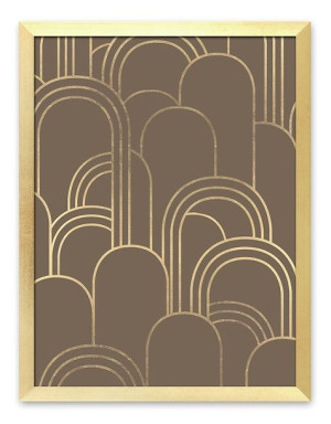  Obraz do wnętrz w stylu Art Deco 33x43cm