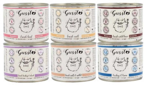 Gussto Cat | Fresh | Puszka 200g - Mix 6x200g