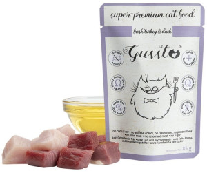 Gussto Cat | Fresh | Saszetka 85g - Fresh Turkey&Duck | Indyk z Kaczką 85g