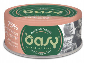 Oasy | More Love | Adult - Puszka 70g - Tuńczyk z łososiem 70g