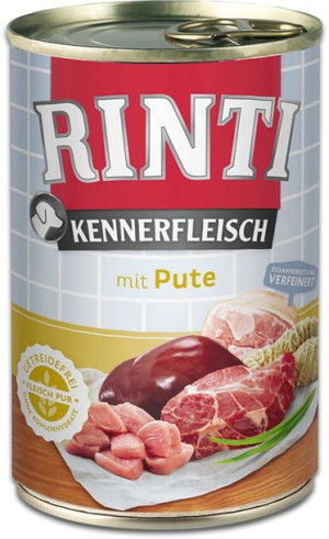 Rinti | Kennerfleisch | Puszka 400g - Indyk 400g