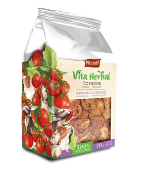 Vitapol | Vita Herbal  - Pomidor suszony dla gryzoni i królika 70g