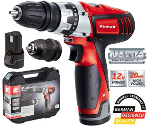 Wiertarko Wkrętarka Akumulatorowa 12v Einhell Tc-cd 12 Li
