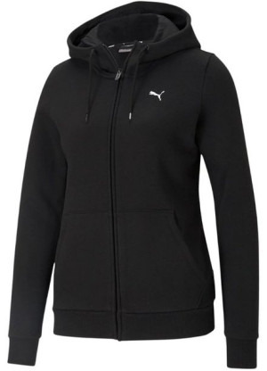 Bluza damska Puma ESS Small Logo Full-Zip czarna 586811 51