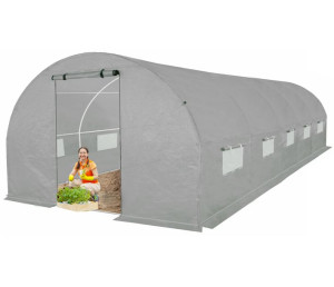Tunel Foliowy Szklarnia 3x8m PREMIUM z Siatką PE