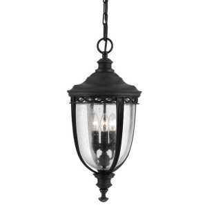 English Bridle lampa zewnętrzna wisząca IP23 czarna FE-EB8-L-BLK - Feiss