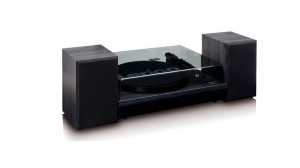 Gramofon Lenco Ls 300 Czarny Bluetooth, Ls300black