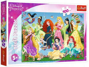 TREFL Puzzle PRINCESS Czarujące KSIĘŻNICZKI 100 el