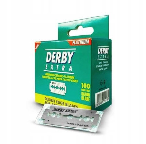 Derby Razor Blades Double Edge mini 100żyl green