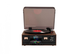 Gramofon Denver Mrd-52 Ciemne Drewno, Dmrd52dw
