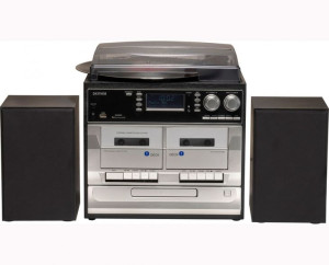 Gramofon Denver Mrd-166, Radio Fm, Odtwarzacz Cd, Mp3, Magnetofon , Dmrd166