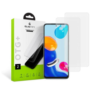 Szkło hartowane GLASTIFY OTG+ 2-PACK XIAOMI Redmi NOTE 11/11S bezbarwny
