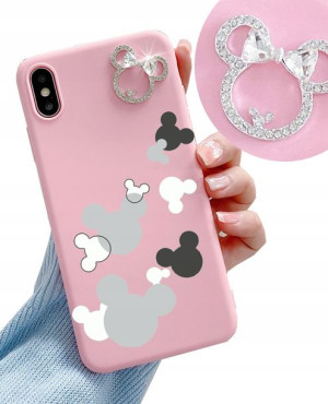 Etui MYSZKA brylanty do Samsung Galaxy A32 5G