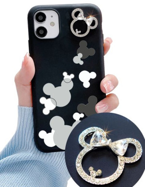 Etui MYSZKA brylanty do Samsung Galaxy J6+