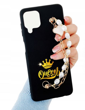 Etui ZŁOTY łańcuszek do Iphone 8+ 8 Plus