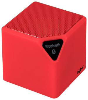 Głośnik Bezprzewodowy Bluetooth Bigben Bt14 Czerwony , 8brrbt14r
