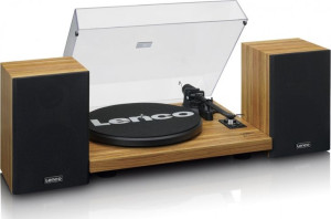 Lenco Ls-500ok - Gramofon Hifi Z Zestawem Głośników, Ls500ok
