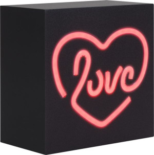 Bezprzewodowy Głośnik Neon Bluetooth® - Wzór Love - Cblneonlovesb Bigben