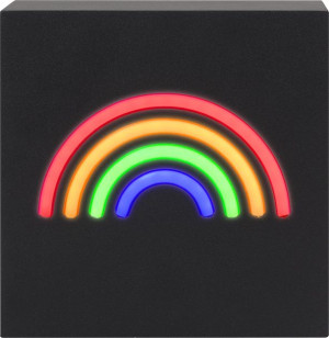Bezprzewodowy Głośnik Neon Bluetooth® - Wzór Tęcza - Cblneonlovesb Bigben