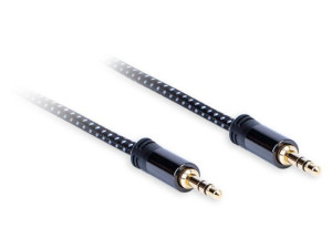 Kabel Jack 3,5 Mm - Jack 3,5 Mm Długość: 0,75m Aq Premium, Xpa40007